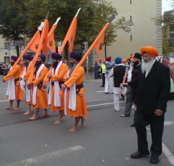 Demonstration of Sikh Religion in Munich October 2009